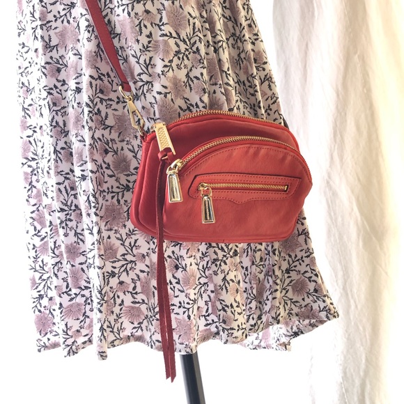 Rebecca Minkoff Red Shoulder Crossbody Mini Bag - Picture 12 of 12